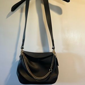 Coach black shoulder bag